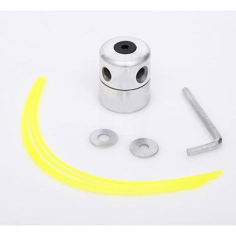 Pair Universal-Freischneiderkopf mit Ersatzteilen, Nylon-Freischneider, zylindrischer Trimmerkopf aus Aluminium (1/5)