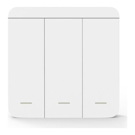 Interrupteur Mural sans Fil Bouton Triple - SILAMP (1/2)