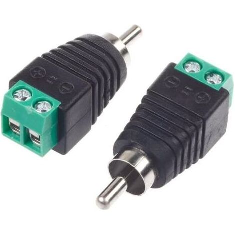 paire de câbles d'enceintes vers connecteur RCA mâle prise jack, mâle (1/3)