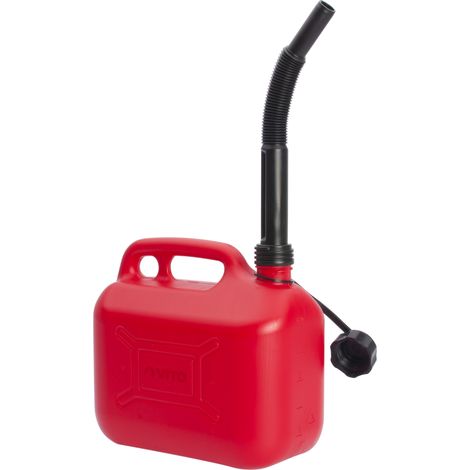 Jerrican pour carburant Bidon Essence Diesel 5 Litres Bec verseur VITO (1/4)