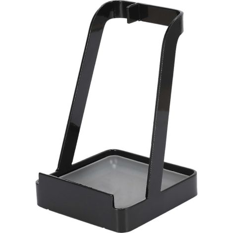 Porte-couvercles, étagère de rangement pour la cuisine, repose-cuillères, noir (1/5)