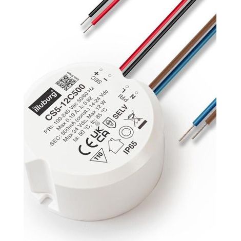 Transformateur LED Étanche IP65 500mA Courant Constant LED Bloc d'Alimentation Driver Power Supply(30-42V/450MA) (1/5)