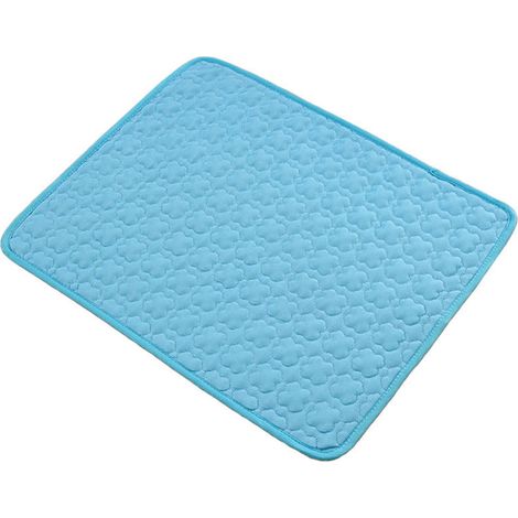 Alfombra Refrescante Para Mascotas - Tela De Seda Fría - Para Perros Y Gatos - Uso Interior Y Exterior - 1 Unidad (1/5)