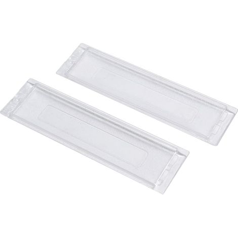 ERICAMBI®, Kit x2 Pezzi Plafoniera Illuminazione Diffusore Cappa Aspirante, Compatibile con Faber Elica Franke, Dimensioni: 178x50 (mm) Ricambio Originale 1330016910