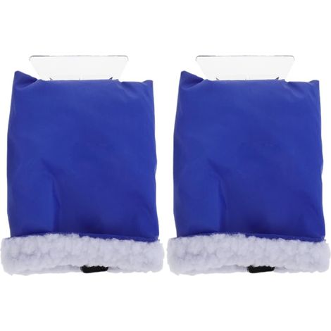 thermiques de voiture avec grattoir à glace robuste 2 pièces