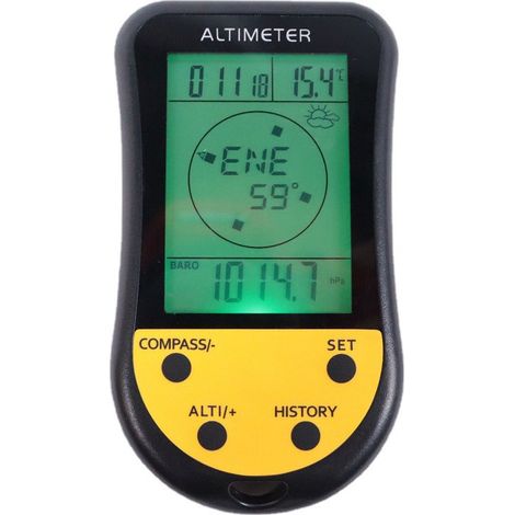 Boussole électronique, boussole numérique portable, boussole numérique GPS pour la randonnée en plein air