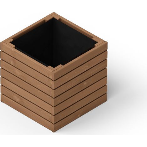 Upyard Hochbeet ProPlanter Single Holz 36,5 x 36,5 cm natur (1/3)