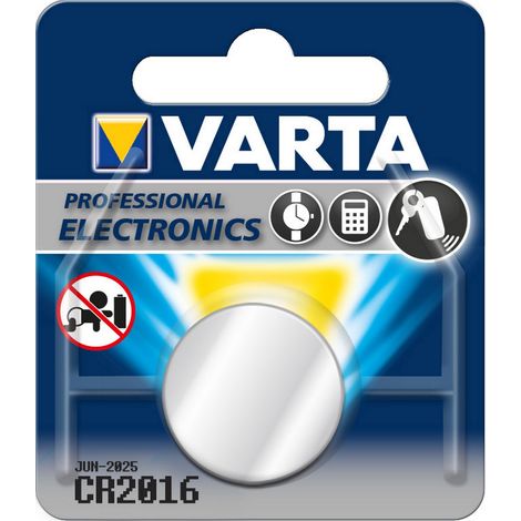 Varta batteria a bottone cr2016 litio blister 1 pezzi (1/2)