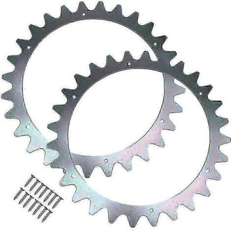 Pointes de rechange avec 14 vis autotaraudeuses pour tondeuses Husqvarna Automower modèles 315, 310 et 305, paquet de 2 (1/3)