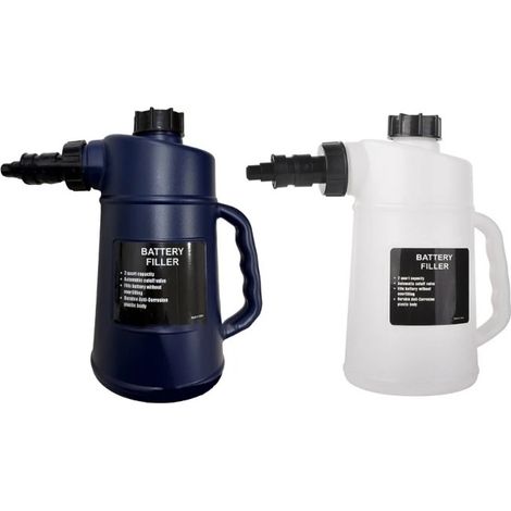 Tool for filling car battery fluid, tool for changing battery water, tool for filling lead-acid battery fluid, battery water filler (dark blue)--DTEKGAZ