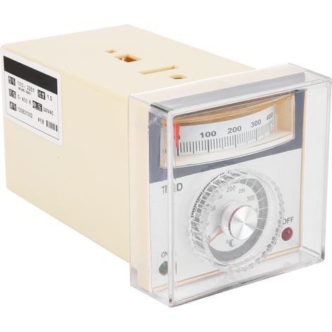 TED-2001 Temperaturregler mit Anzeige, Thermostat Typ K, 0–400 °C, 220 V Wechselstrom (1/5)