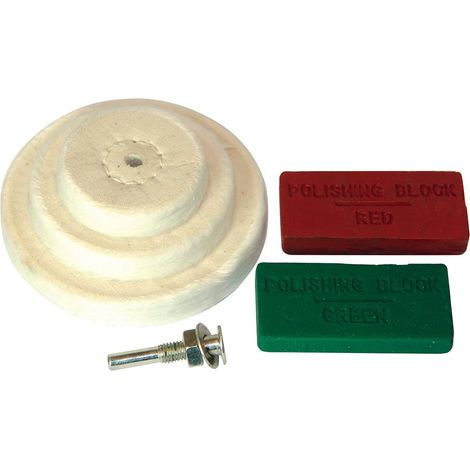 Silverline - Accessoires De Polissage, 6 Pcs - 50, 75, 100 Mm (1/3)