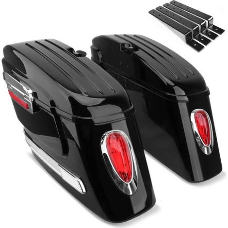 Sacoches rigides pour Royal Enfield Meteor 350 + support SC7