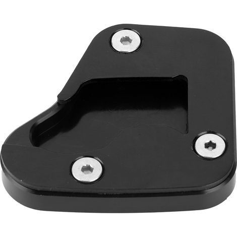 Support Moto Élargisseur de Béquille Latérale pour SUZUKI HAYABUSA GSXR 1300R 08-19, Patin de Stabilisation Noir, Extension de Pied d'Appui (1/5)