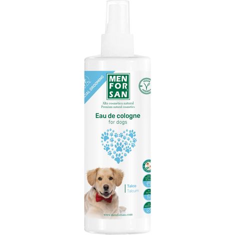 Menforsan Acqua di Colonia per Cani di Talco 500 Ml, Profumo Dolce e Intenso