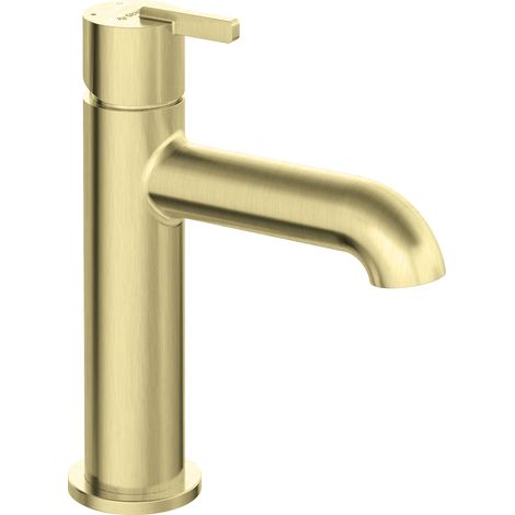 Deante Silia robinet de lavabo or brossé élégant (1/2)