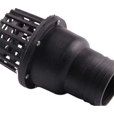 GROOFOO Rückschlagventil, Wasserpumpe, Bodenventil, Rückschlagventil, 3 Zoll, 185 mm x 60 mm, Kunststoff-Bodenventil, Duschkopf, Außendurchmesser 75 mm, 2 Stück (1/5)