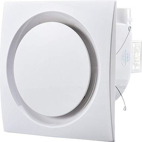 Ventilador Universal con Válvula Antirretorno 98Mm para Baño Cocina y Oficina 25W Funcionamiento Silencioso 42Db y Alta Eficiencia 130 M3/H (1/5)