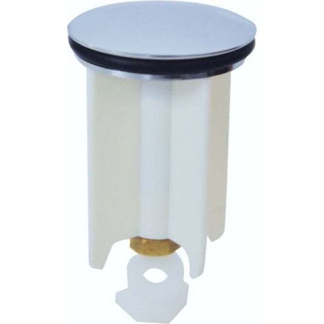 Clapet vidage baignoire diamètre 39 mm, inviolable chromé
