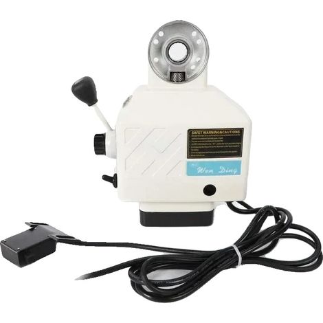 Moteur d'alimentation de table de fraisage sur l'axe X, 220V, performance à couple élevé, BLANC (1/2)