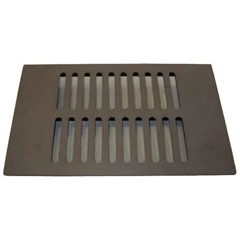 Grille de foyer pour poêle à bois – Insert cheminée – Largeur 40cm – Hauteur 30cm – Acier inoxydable – Compatible avec modèles SUPRA
