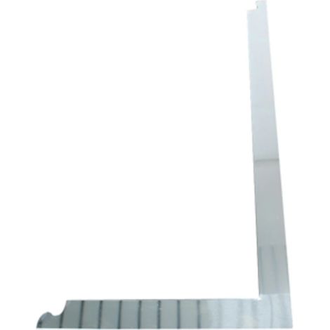 Equerre de charpentier 700 mm x 300 mm avec trous de traçage