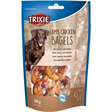 Trixie Premio Bagels de pollo y cordero Bagels de pollo y cordero 100 g - Bagels de pollo y cordero 100 g