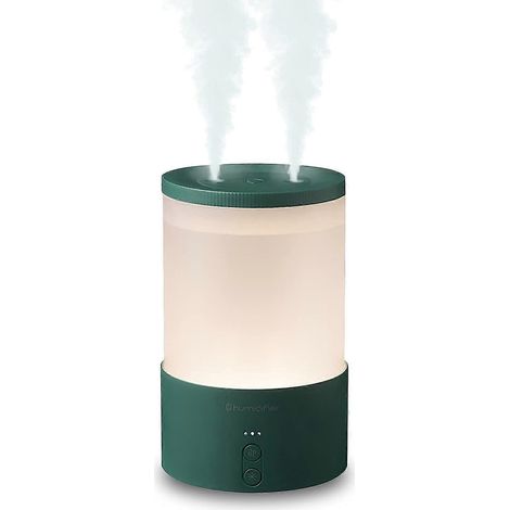 Humidificateur d'air portable pour chambre à coucher avec veilleuse, humidificateur à brume fraîche pour bébé, humidificateur de bureau USB pour plantes, arrêt automatique silencieux en cas de manque (1/4)
