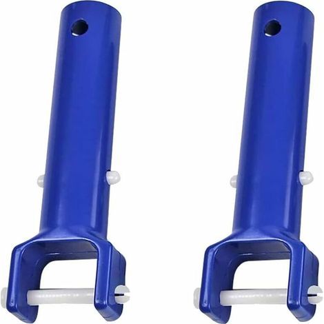 Pool vacuum head handle replacement parts with V-clips and pins for pool spa vacuum (1/5)