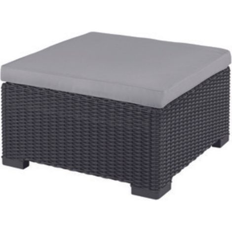 ALLIBERT CALIFORNIA TAVOLO C/CUSCINO GRAPHITE- 1,0 pz