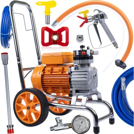 Pompa Airless Rosfix Strong Storm OSS06 – Motore 4000W, 22MPA, 20L/min Verniciatura Professionale, Superfici Grandi, Acciaio e Legno