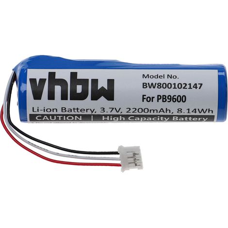 vhbw Battery compatible with Marantz RC9001 Remote Control (2200 mAh, 3.7 V, Li-Ion)