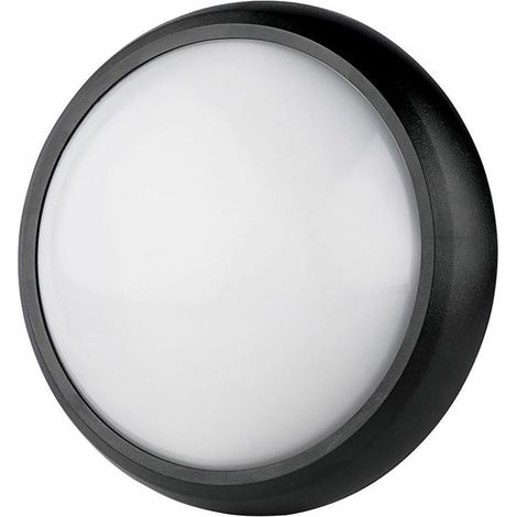 Plafonnier LED noir 12W V-TAC VT-8015 3000K 840lm IP54 (1/5)