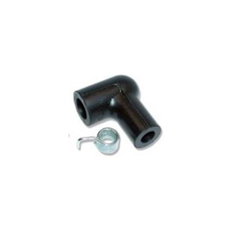 Capuchon antiparasite connecteur de bougie universel – Insert ressort pour fil diamètre 7 mm – Adaptable pour faisceaux d'allumage