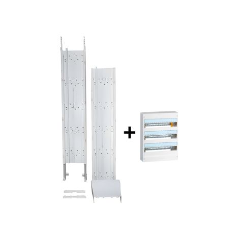 Legrand - Drivia - Kit GTL 18M + Tableau 3 Rangu00e9es de 18 Modules - Ru00e9f. : 030067+401223 (1/4)