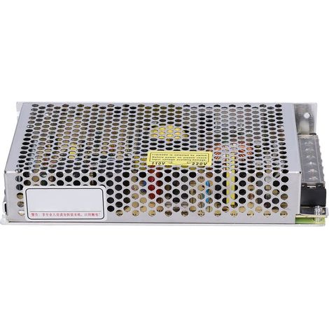 Alimentation LED 24V 120W, transformateur 100-240V vers 12V/24V, adaptateur pour caméra de surveillance, bloc d'alimentation S-120-24 (1/5)