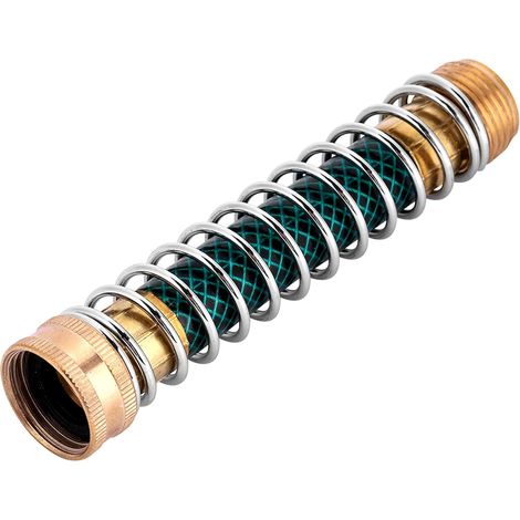 Robinet de jardin, rallonge, raccord, ressort de serrage, protection anti-torsion, accessoires pour l'irrigation (1/4)