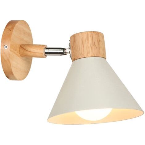 Retro-Wandleuchte aus Metall, E27-Fassung – Vintage-Wandlampe, 17 x 12 cm – Rostbeständige Lackierung – Für Wohnzimmer, Schlafzimmer, Badezimmer – Norcks (1/5)