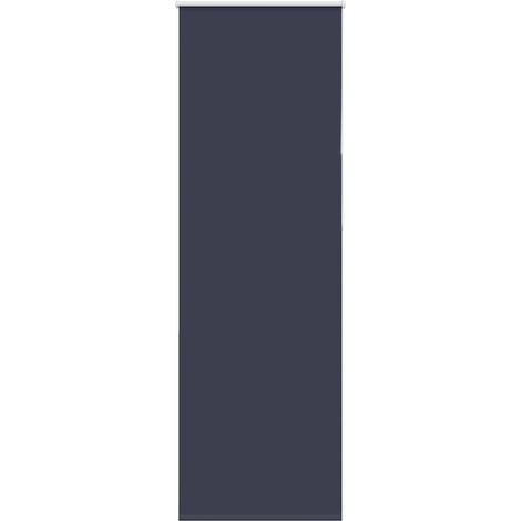 Verdunkelungsrollo Marineblau 65x230cm Stoffbreite 60,7 cm