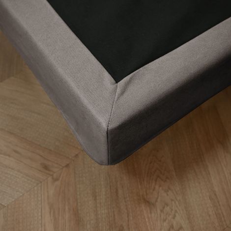Cache-sommier beige RONDA 140x190 cm - SOMEO - Ronda