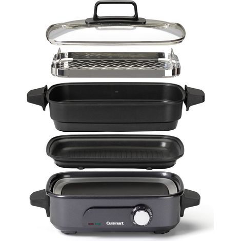 Multicooker nero da 4,7 l e 1400 W - GRMC3E - Cuisinart