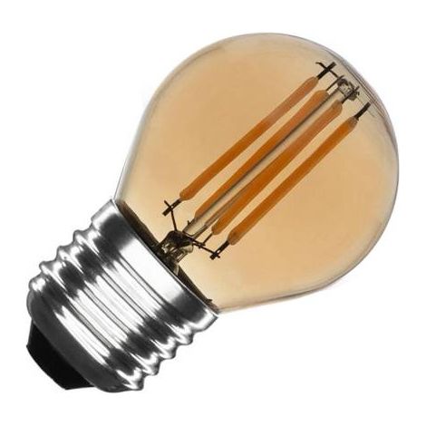 Bombilla Led E27 COB filamento 4W, Small Gold, Blanco cálido 2700K (1/4)