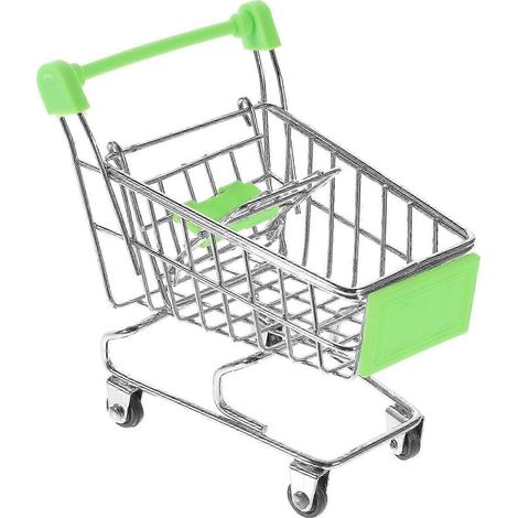 Mini chariot de courses, chariot de supermarché, petit chariot de rangement pour supermarché (1/5)