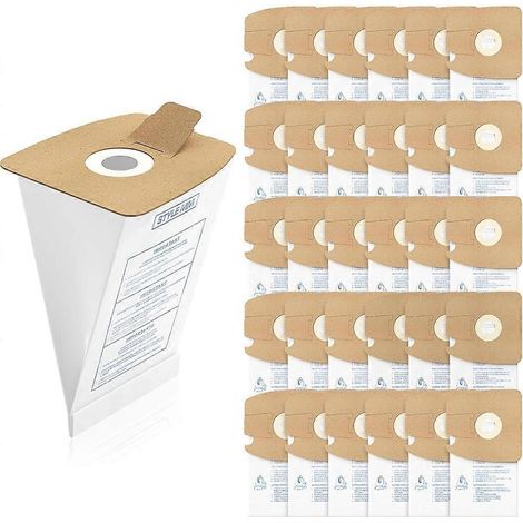 30pcs pour 3670 mm Aspirateur Bags Fit pour Eureka Mighty Mite 3680 Series Canisters – Filtration Aspirateur Bags Replaces (1/5)