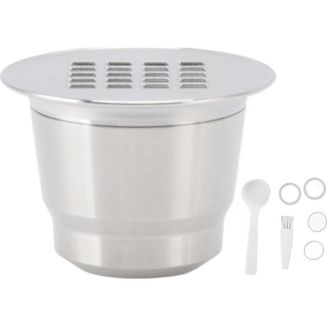 Capsule Café Réutilisable en Acier Inoxydable pour Machine à Café (1/5)