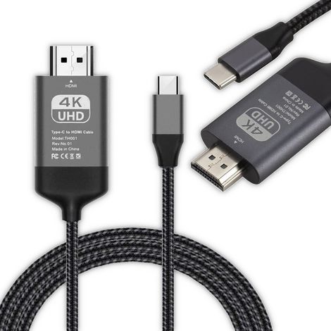 Convertisseur de câble USB Type C vers HDMI 4Kx2K 60 Hz (1/5)