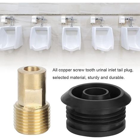 G1/2in Universal Sealing Ring for Urinal Connector Rubber Urinal Flange Sealing Ring Waterproof Seal Repair (1/2)