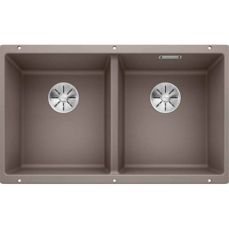 Blanco Subline 350/350 - Évier en silgranit, 76x46 cm, tartufo 523581