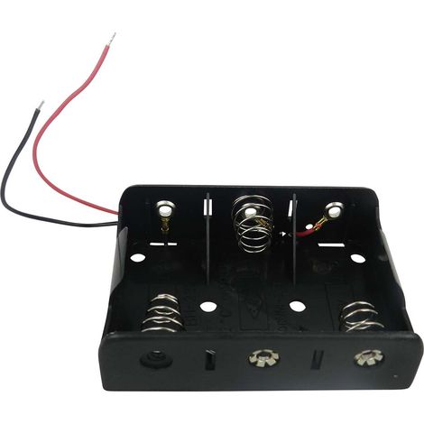 Porte-pile 3 x RS PRO C, raccordement Fils ( Prix pour 1 )