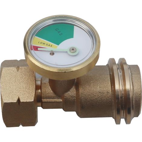 Adaptateur de raccordement de gaz, bouteille de gaz européenne vers Qcc1 américain vers adaptateur de bouteille de gaz, sert à connecter des bouteilles de gaz à des appareils à gaz standard (1/5)